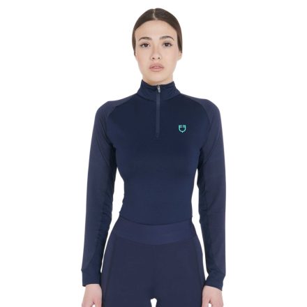 Equestro long-sleeved technical shirt