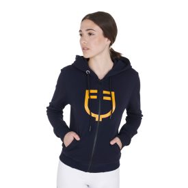 Equestro női zipzáros logós pulcsi Equestro női zipzáros logós pulcsi