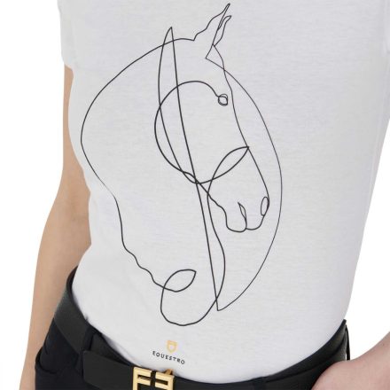 Equestro shirt with horse pattern