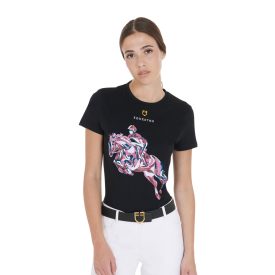 Equestro T-shirt jumping horse