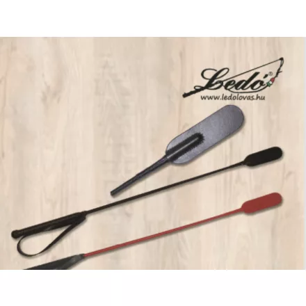 Bőrcsapós lovaglópálca tojáscsapóval