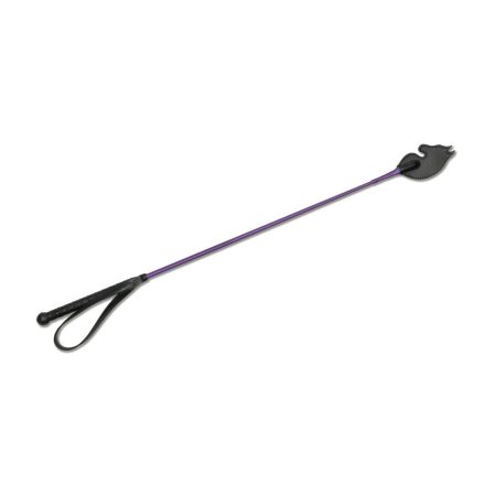 Leather tapper Riding Whip horse head decor