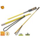 Lovaglópálca könnyű  bőrcsapóval  60cm.