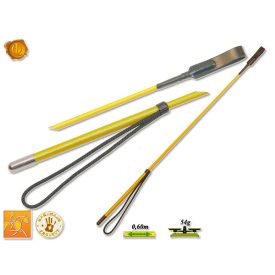 Lovaglópálca könnyű  bőrcsapóval  60cm. Lovaglópálca könnyű  bőrcsapóval  60cm.