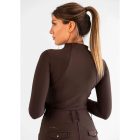 Maximilian Base Layer hosszú ujjú Choco