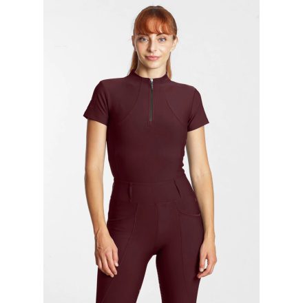 Maximilian Base Layer rövidujjú Burgundy