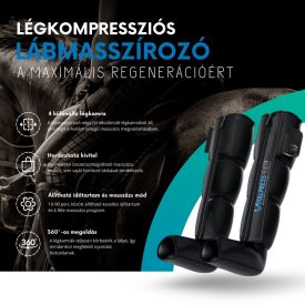 4 KAMRÁS LÉGKOMPRESSZIÓS LÁBMASSZÍROZÓ 4 KAMRÁS LÉGKOMPRESSZIÓS LÁBMASSZÍROZÓ