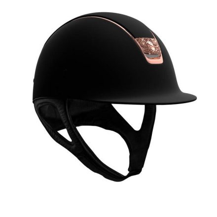 Samshield Rosegold Crystal blazon helmet