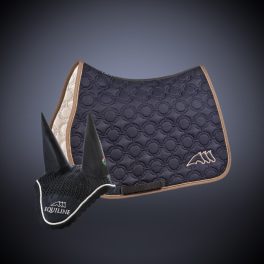 Saddle pad, ear protector 